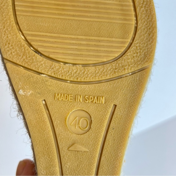 Kanna Womens Open Toe Wedge Espradilles Size 40EU/9US Made in Spain Superb! - Picture 13 of 14